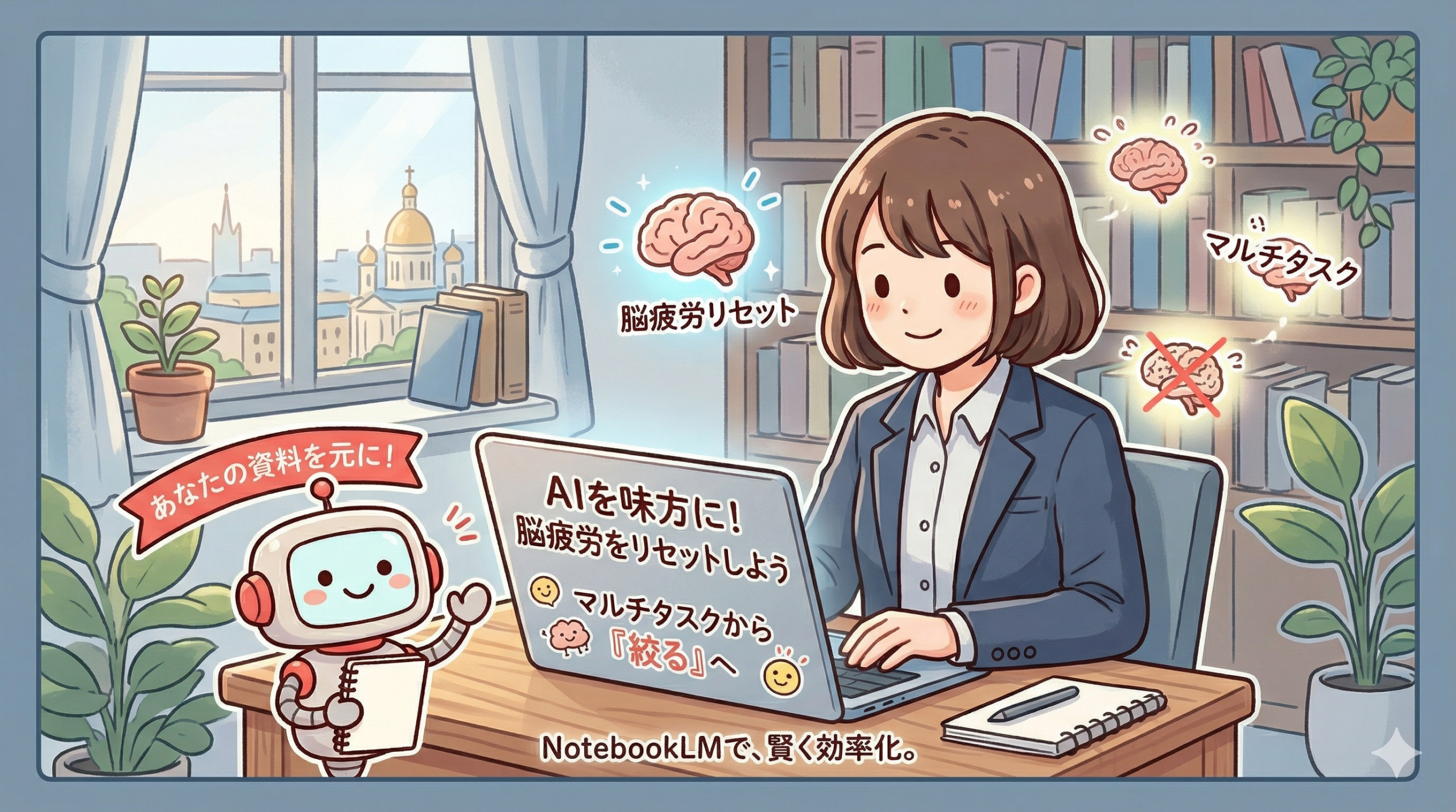 【メルマガ連動】AIに嘘をつかせないことが、脳を休める方法のひとつになります