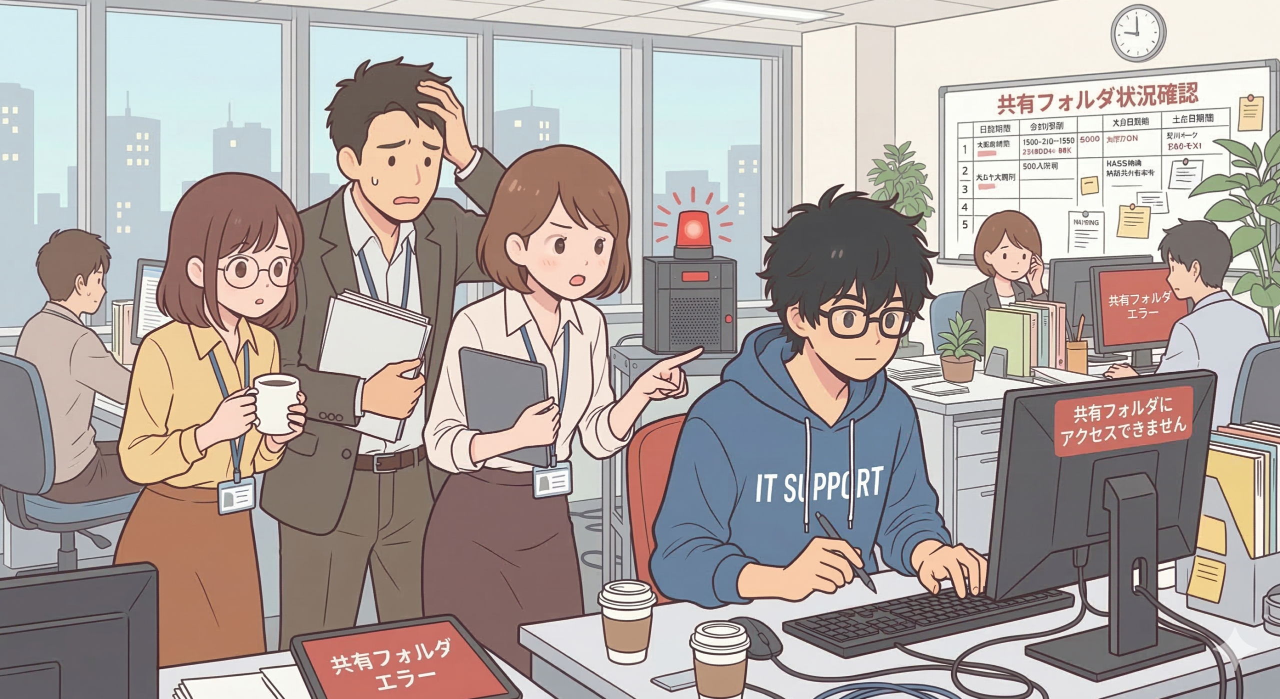 【メルマガ連動】ある日突然、便利なはずの共有フォルダにつながらなくなってしまった…