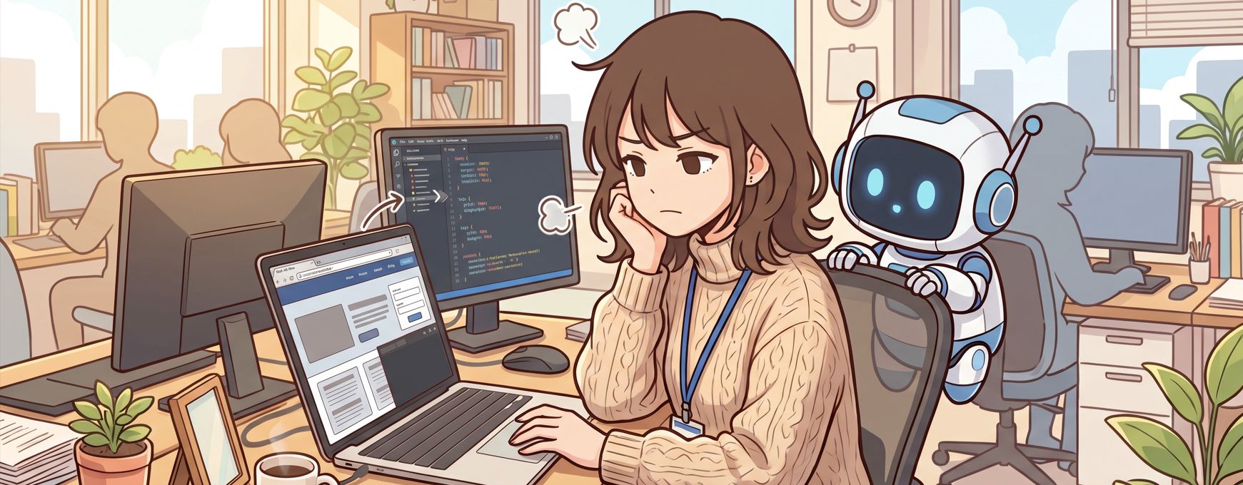 AIの時代でもホームページって難しくない？